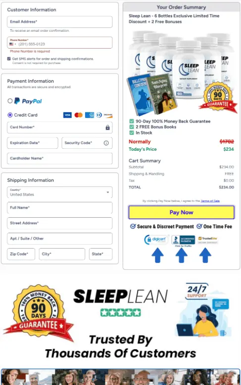 Sleeplean Buy